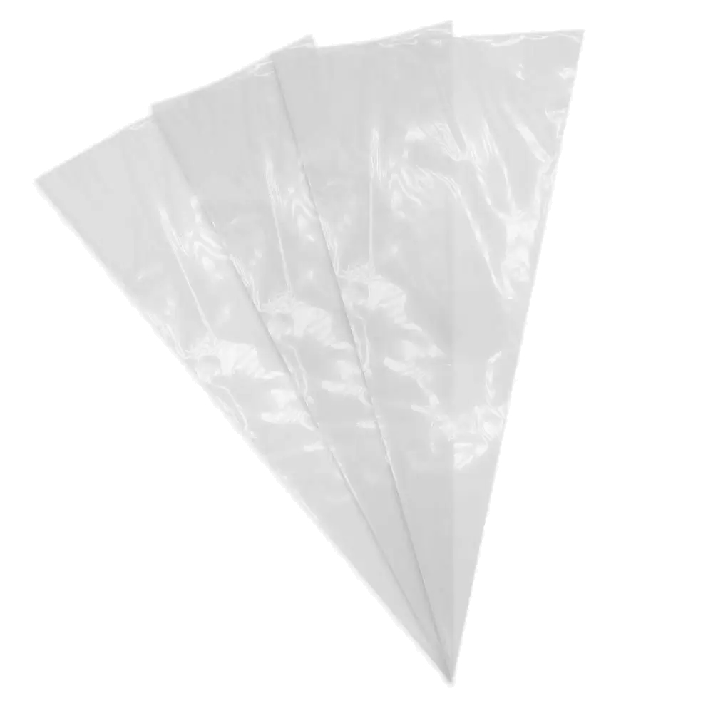 Large Cellophane Sweet Cones Bag 300g Size - Fits 3 x 100g Pick & Mix Sweets